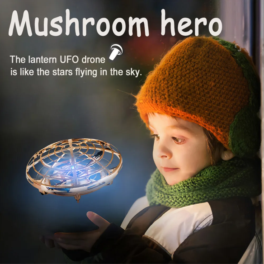 Mini F802 Infrared Induction Hand Control Ufo Altitude Hold Rc Training