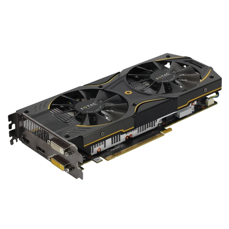 Видеокарта ZOTAC GTX 960 4 Гб графическая карта GPU бит GDDR5 графические карты для NVIDIA