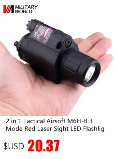 Airsoft тактический AN/PEQ-15 зеленая точка лазерный с Белый светодиодный фонарик факел ИК-осветитель для Охота Открытый черный/ тан