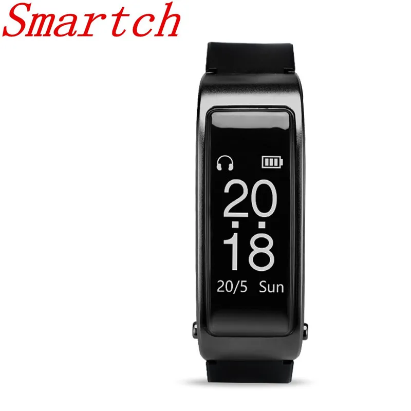 Smartch Y3 bluetooth-гарнитура Смарт Браслет пульсометр спортивные часы Smart Band вызова слушать музыку Фитнес трекер Wr