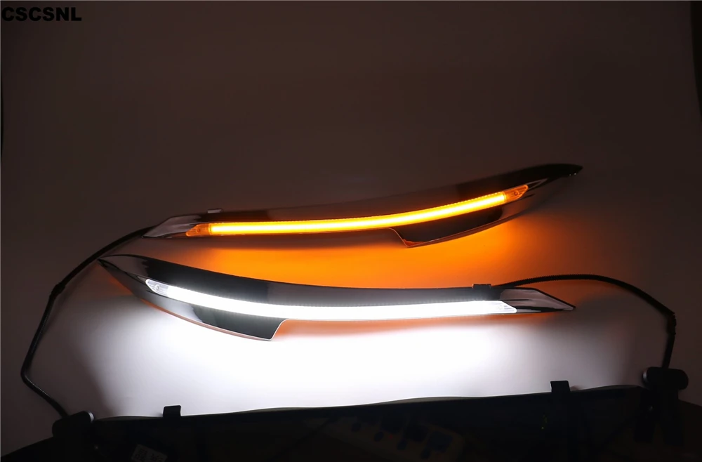 CSCSNL 2 шт Светодиодный дневной ходовой свет с поворотным сигналом ...