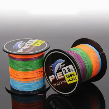 

Braid Fishing line 100M 4 Strands Multifilament Fishing Wire Carp Fishing 10-120lb Fishing Accessories