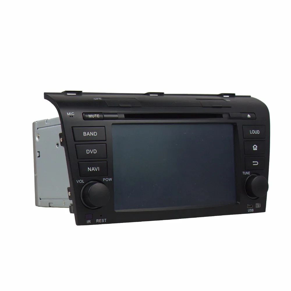 Sale DSP Android 9.0 Octa Core 2 din 7" Car DVD Radio GPS for Mazda 3 2004-2009 4GB RAM Bluetooth 4.2 WIFI 32GB ROM USB Mirror-link 3