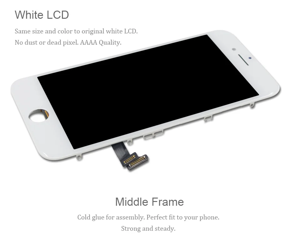 HORUG AAAA качественный ЖК-экран для Apple iPhone 7 Plus экран дисплей сборка Замена ЖК 7 плюс дигитайзер сенсорный экран lcd S