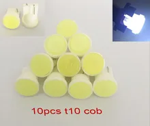 Car led 10pcs lot T10 194 168 W5W 6 LED COB font b Chip b font