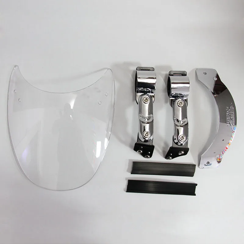 Для XL 883 1200 Yamaha Suzuki Honda лобовое стекло для мотоцикла аксессуары ветровых