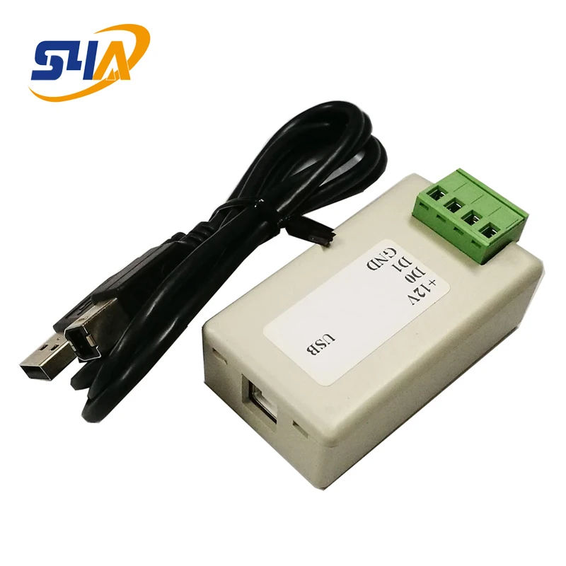 

Wiegand 26/34 converter into USB port for access control system