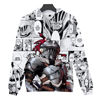 

RE Fullmetal Alchemist 3D Anime Goblin Slayer Hoodies Men Sweatshirts Women 3D Print Hoodies Fashion pullovers Hooded XXS-4XL