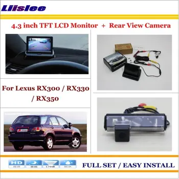 

Liislee For Lexus RX300 / RX330 / RX350 Auto Back UP Reverse Camera + 4.3" Color LCD Monitor = 2 in 1 Rearview Parking System