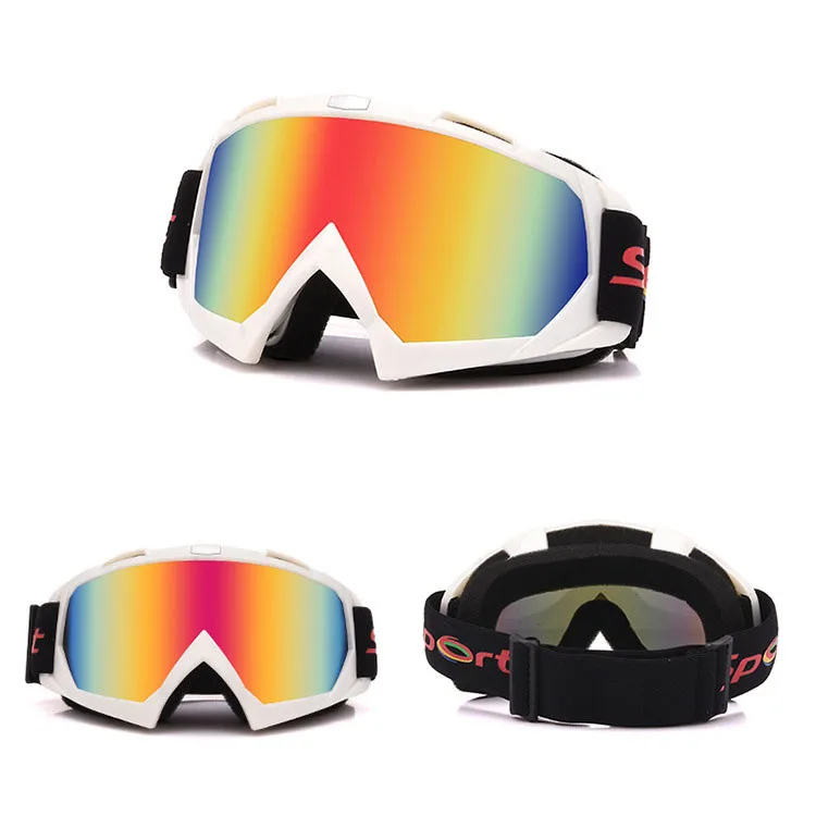 12 цветов гоночные moto rcycle для KTM goggle moto cross eyewear moto солнцезащитные очки unviersal ATV Внедорожные dirt pit bike часть - Цвет: Белый
