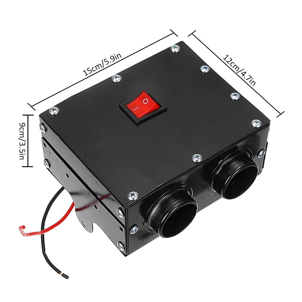 24V 300W Автомобильный Электрический нагреватель автомобиль грузовик авто тепловентилятор лобового стекла автомобиля запотевания размораживания теплые ног точного длительного двойные отверстия