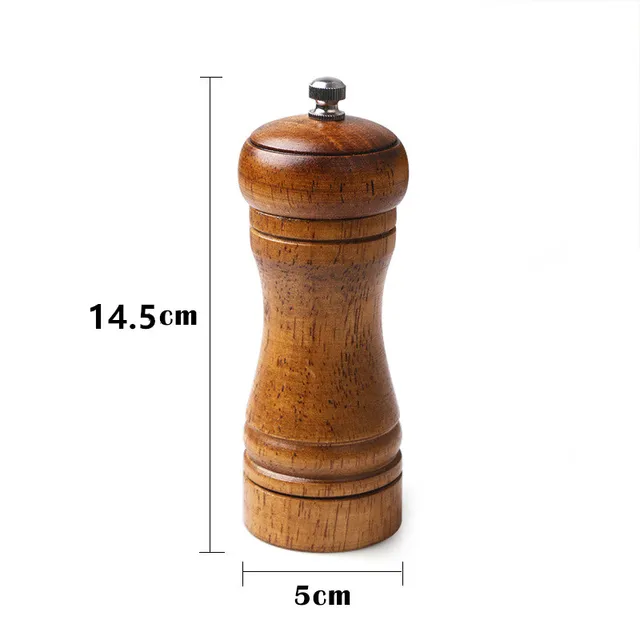 Eco-Friendly Classical Wooden Spice Mill 3