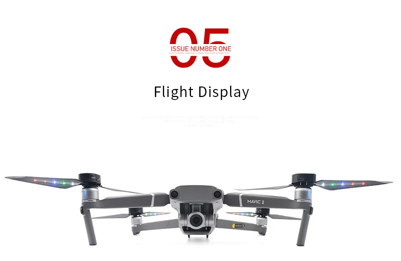 STARTRC DJI Mavic 2 светодиодный флеш 8331 пропеллеры с низким уровнем шума аккумуляторные пропеллеры для DJI Mavic 2 Pro Zoom аксессуары