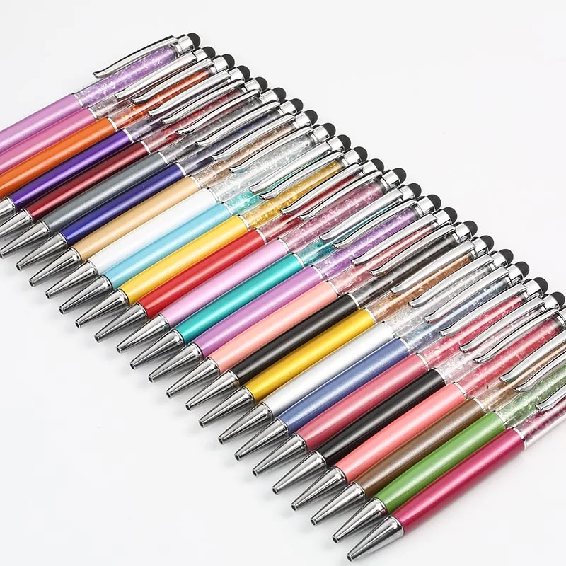 

21 color diamond crystal pen fountain pen ball pen gift ballpoint pen novelty Zakka Escri