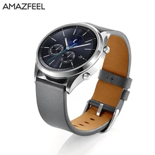 AMAZFEEL спортивным кожаным ремешком для samsung Шестерни S3 Frontier классический ремешок для часов браслет 22 мм наручные Ремешки Замена ремень из настоящей кожи
