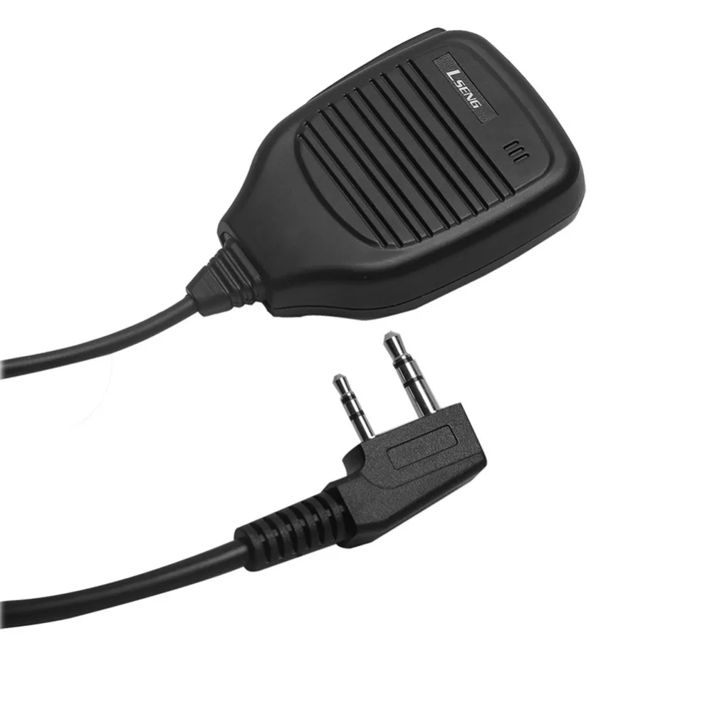Динамик Mic Lseng 2 Pin для Baofeng UV-5R Kenwood Retevis H-777 HYT TYT дистанционного плечо микрофон