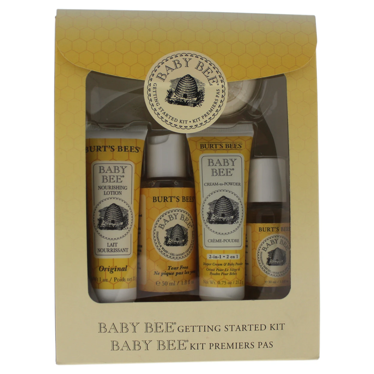 Baby Bee Getting Started Kit by Burt's Bees for Kids - 5 Pc Kit