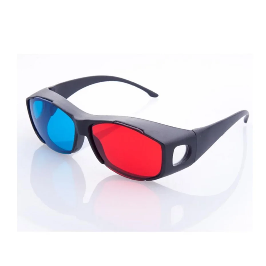 Universal Type 3D Glasses Red Blue Format Video 3D Glasses 3D Plastic