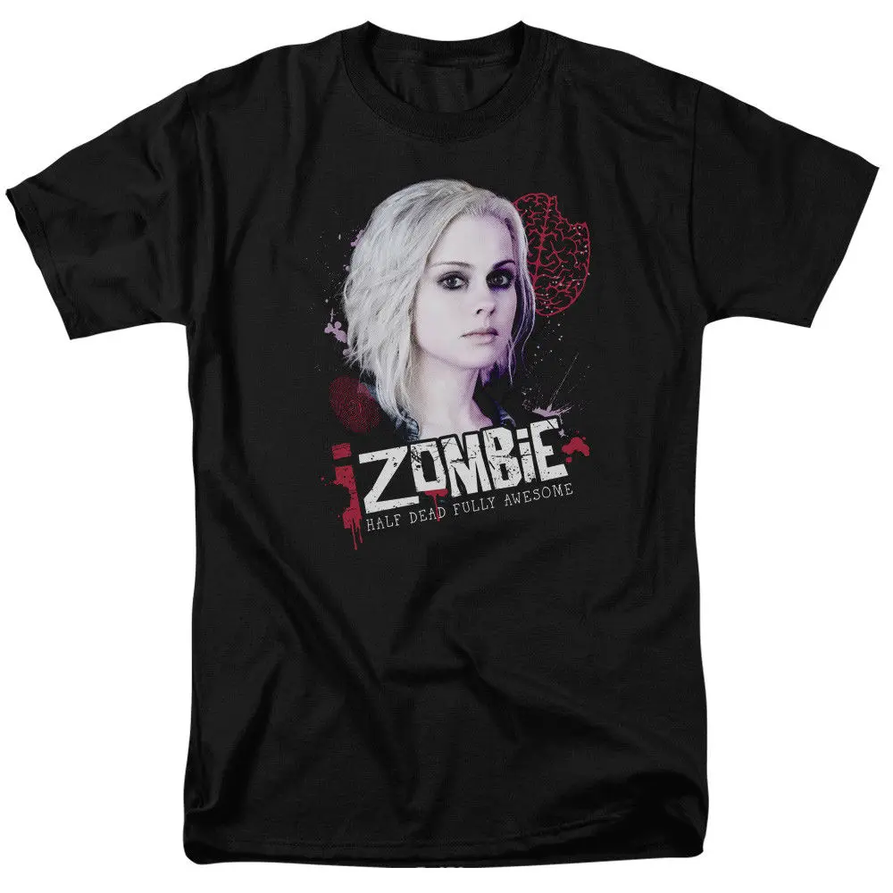 iZombie TV Show TAKE A BITE Adult T-Shirt All Sizes Male Pre-Cotton Clothing 100% Cotton Summer Short Sleeve | Мужская одежда