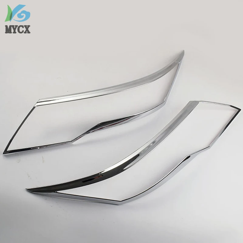 

Chrome headlight head light cover For Toyota Rush 2018 ABS car styling parts auto accessories lights For toyota rush 2018