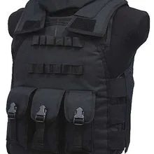 Спецназ страйкбол Пейнтбол тактическое боевое Нападение жилет черный охота жилеты
