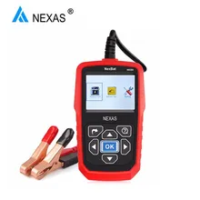 NEXAS NB360 12V 24V font b Battery b font Tester Directly Check Starter Charging System 100