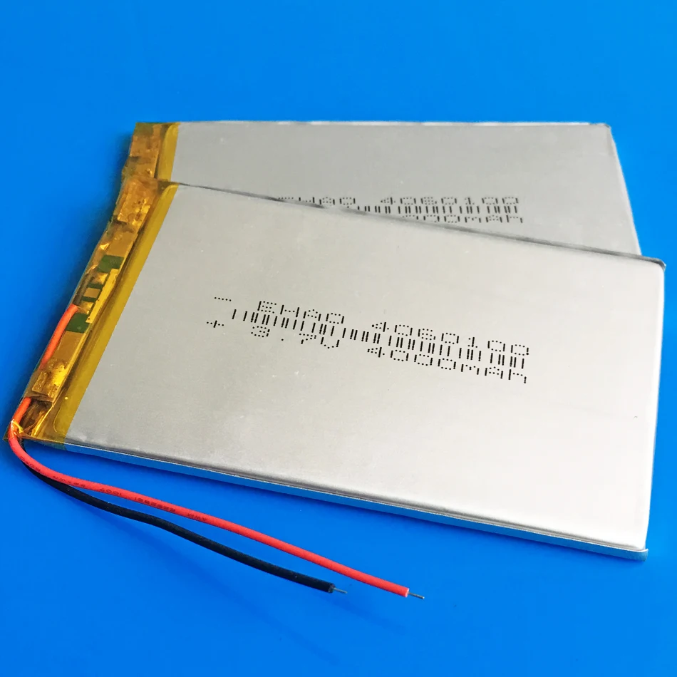 3,7 V 4000mAh литий-полимерный аккумулятор для gps DVD PAD Электронная книга планшетный ПК Ноутбук power bank 4060100