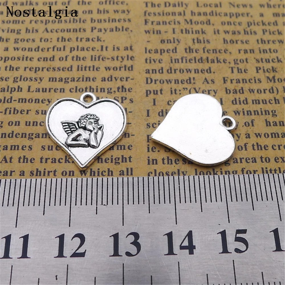 Подвески love angel Cupid из тибетского серебра 20 шт. подвески для DIY ожерелий серьги