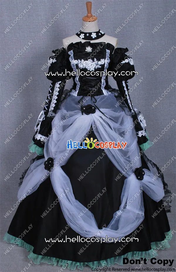 

Vocaloid 2 Dress Cantarella Hatsune Miku Cosplay Costume H008