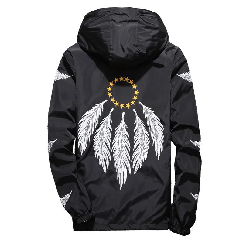 

April MOMO 2019 Men Summer Thin Jackets Coats Male Casual Fashion Slim Fit Windbreaker Lightweight Jackets Hombre