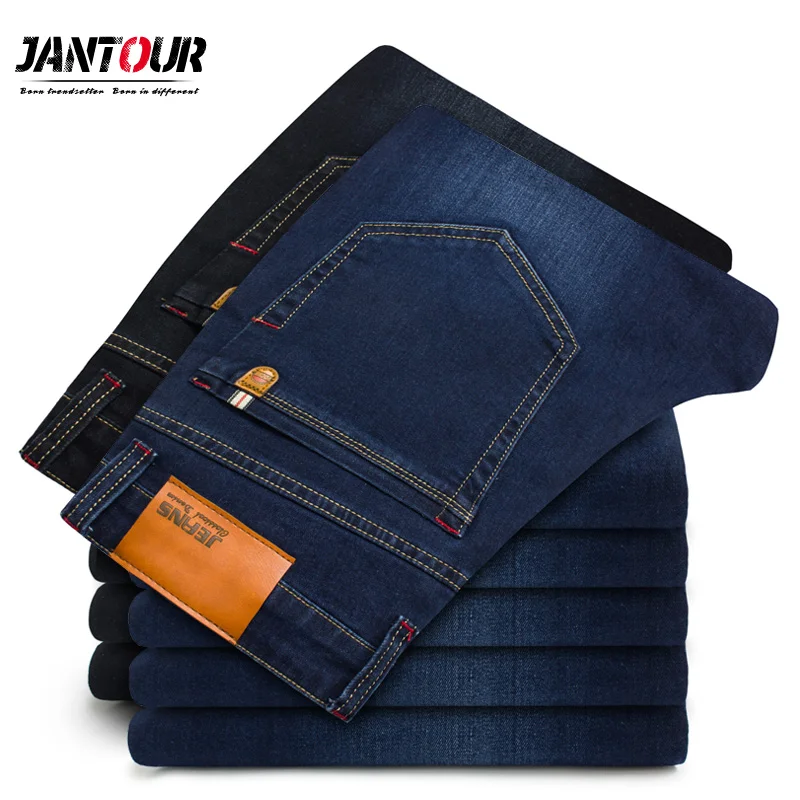 jantour 2018 New Spring summer Jeans Men High Quality Brand Denim trousers soft men pants fashion Large Big size 40 42 44 46 jantour 2018 New Spring summer Jeans Men High Quality Brand Denim trousers soft men pants fashion Large Big size 40 42 44 46