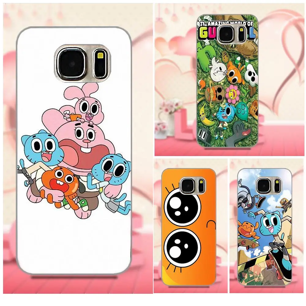 

Bixedx TPU Accessories Case The Amazing World Of Gumball For Galaxy A3 A5 A7 J1 J3 J5 J7 S5 S6 S7 S8 S9 edge Plus 2016 2017