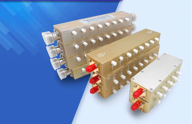 N/SMA Type RF Adjustable Attenuator /Signal Key