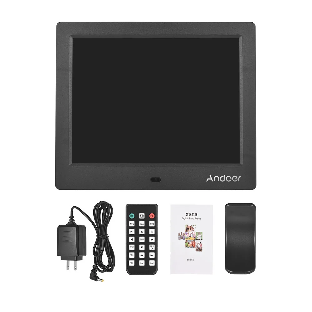 Andoer C805 8 &quotкомпактная светодиодная цифровая фоторамка Настольный альбом 1024*768 4:3