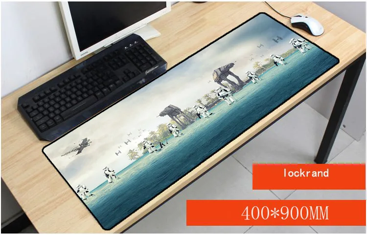  Yuzuoan Free Shipping Star Wars mouse pad Notbook Computer Mousepad With Locking Edge Gaming Mouse 