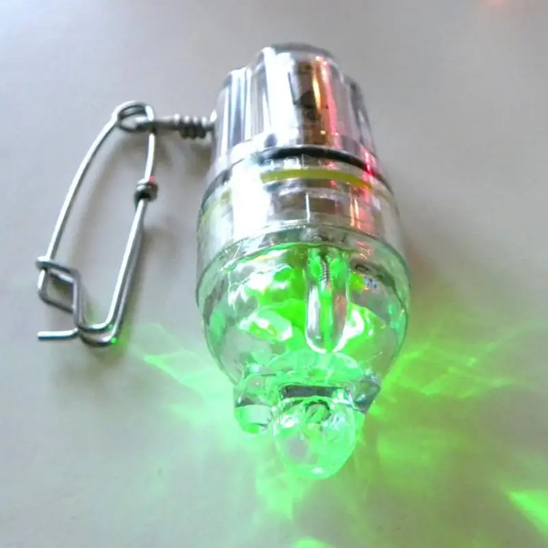 

LED Underwater Night Fishing Light Flashing Fish Attracting Accumulation Light Underwater Night Fishing Light (Without Battery)