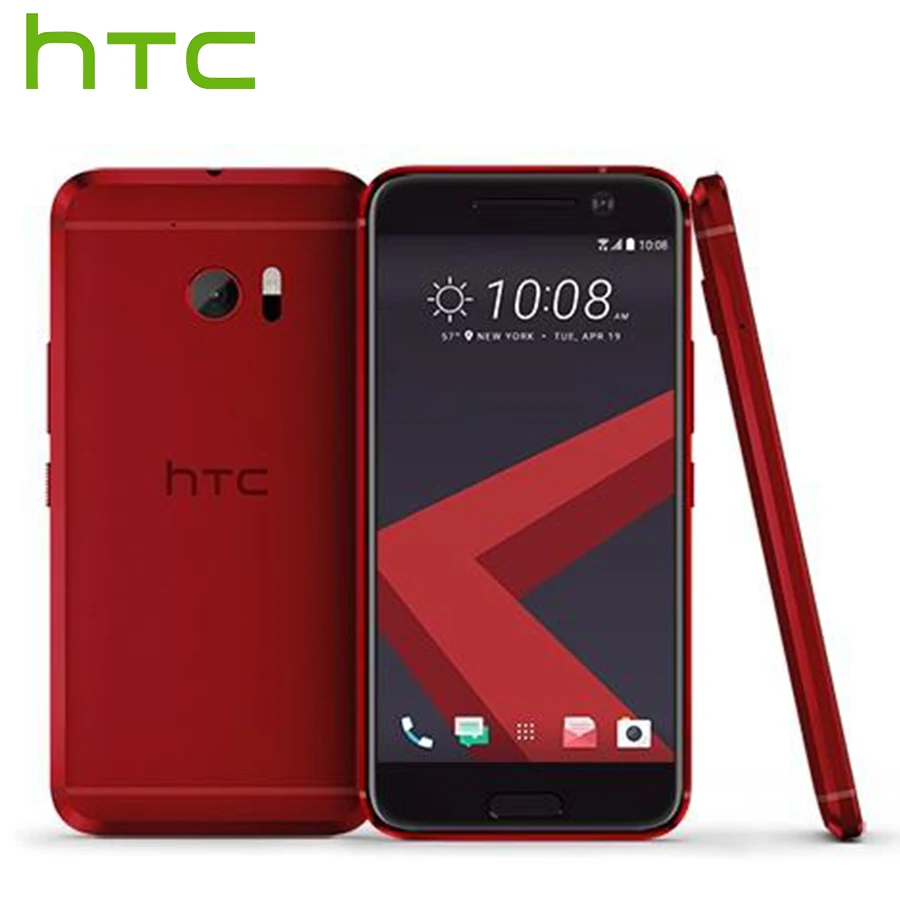 

EU Version HTC 10 4G LTE Android Mobile Phone 5.2" 4GB RAM 32GB ROM Snapdragon Quad Core 12MP Camera NFC Smart Fingerprint Phone