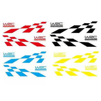 

WRC+Sports Racing Grid Car Decals Sticker Set Auto Car Side Body Stickers