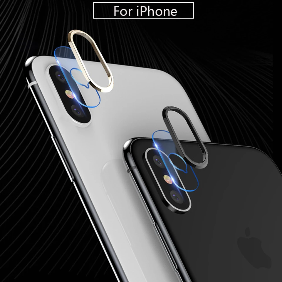 For Apple iPhone Xs Max X XR Camera Lens Protector Soft Tempered Glass