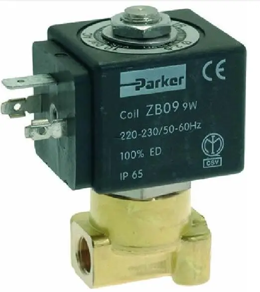 

1120355 2-way Solenoid Valve Parker 1/8" 230v