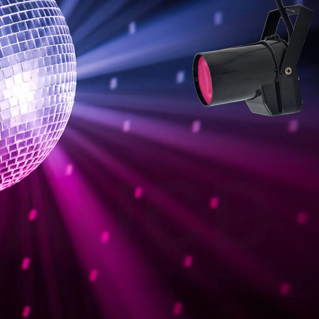 AUCD البسيطة المحمولة 5 W RGB الملونة أضواء LED ديسكو كرة ديسكو أضواء KTV DJ حزب تظهر شعاع ضوئي أضواء للمسرح LEM1