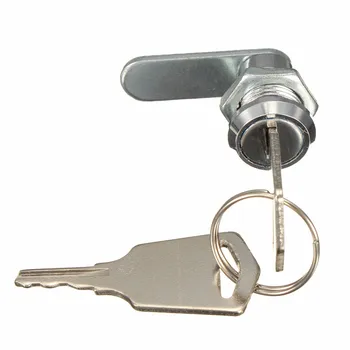

MTGATHER Cam Lock For File Cabinet Mailbox Toolbox Desk Drawer Cupboard Locker w/ 2 Keys Zinc Alloy Head Diameter 16mm New