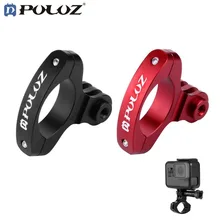 PULUZ O Shape Cycling Bike Mount Bicycle Clip Holder Action Camera Handlebar Seat Post Mount Clamp For GoPro XIAOYI