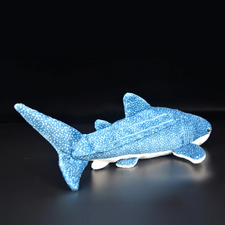 1pc 35cm simulation shark New Arrival Stuffed Ocean Animal Realistic Fish Lifelike Plush Toy Soft Toy Whale shark