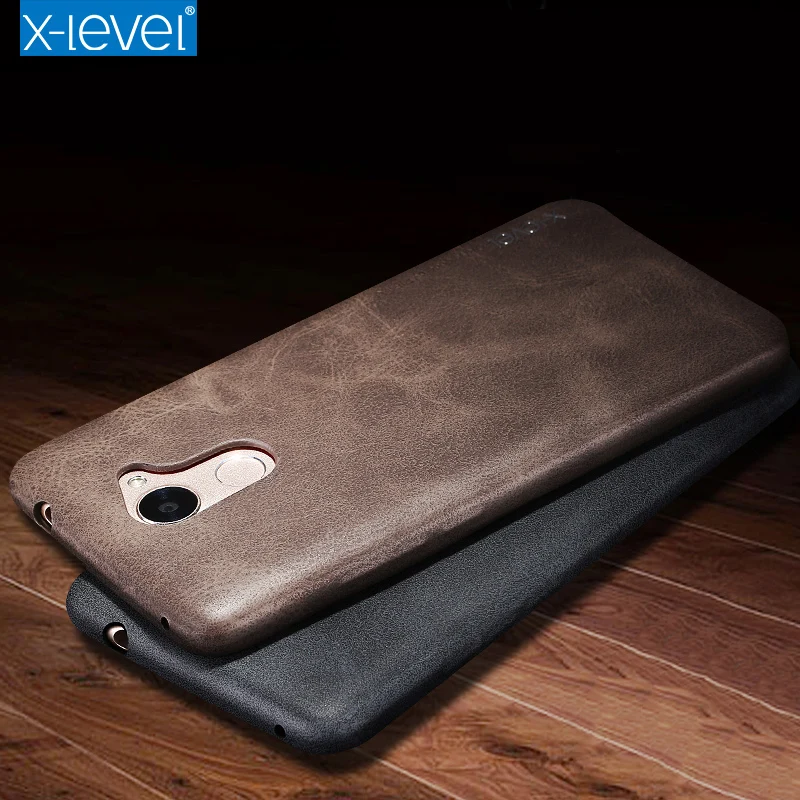 Чехол для huawei enjoy 7 plus оригинальный винтажный X-Level роскошный чехол из