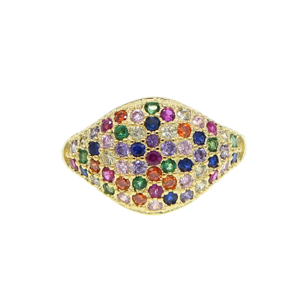 brass ring Y size 6 7 8  (4)