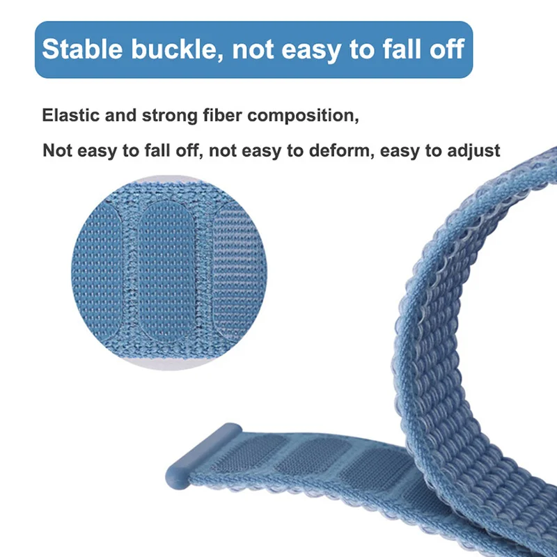  Fitbit Versa Strap Nylon band For fitbit versa Watch strap Loop Velcro Bracelet Replacement fit bit - 33054263561