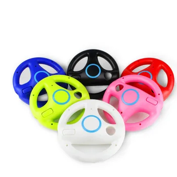 

For Wii Steering Wheel Mario Kart Game Remote Controller For Wii Wheel Roda Remote Control Colorful Accessories