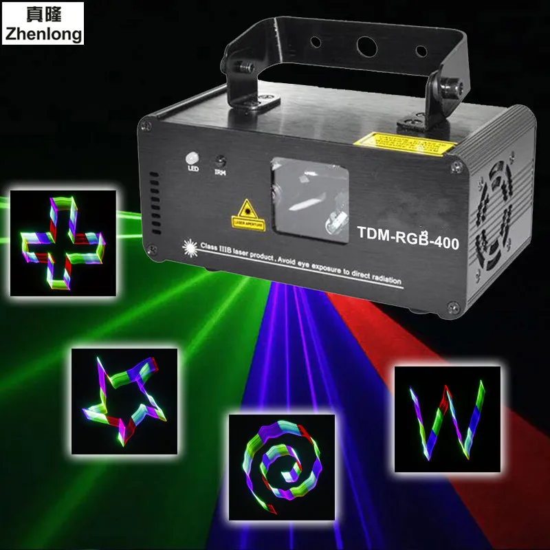 Remote 3D RGB 400mW DMX 512 Laser Scanner Projector Stage Lighting Effect Party Xmas DJ Disco Show Lights Full Color Light Remote 3D RGB 400mW DMX 512 Laser Scanner Projector Stage Lighting Effect Party Xmas DJ Disco Show Lights Full Color Light