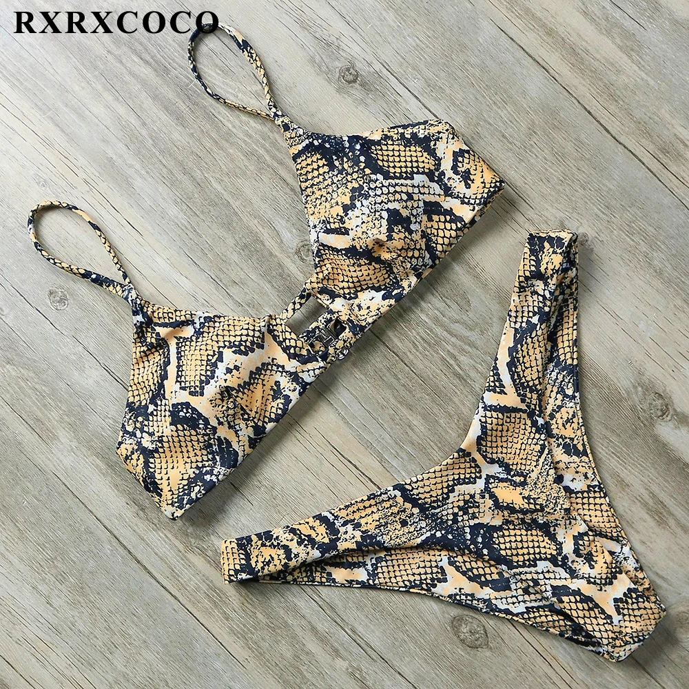 RXRXCOCO Bikini Set 2019 Hot Swimwear Women Bikini Sexy Beach Swimsuit Bathing Suit Push up Brazilian Biquinis Maillot De Bain